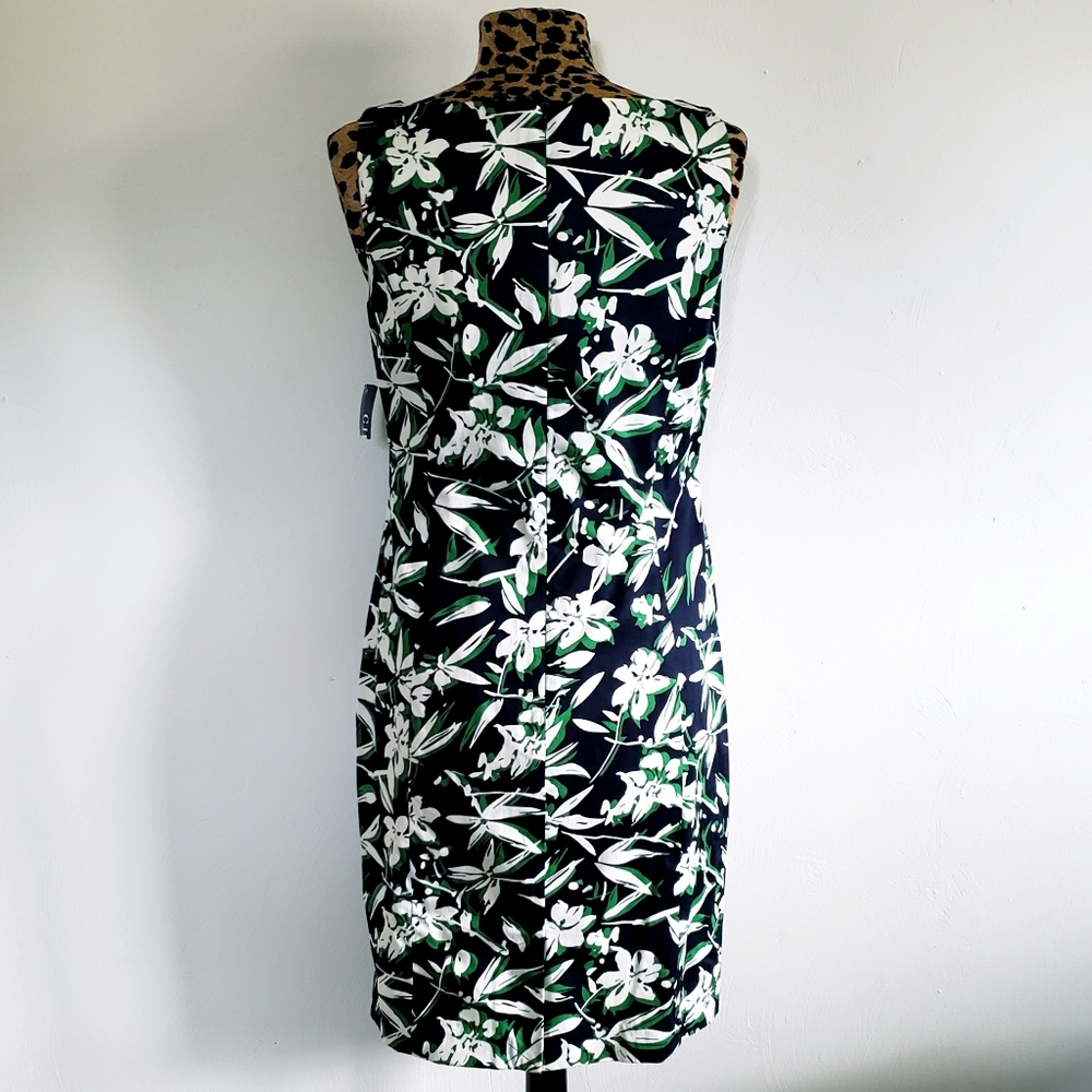 CHAPS Botanical Dress - Picture 2 of 7